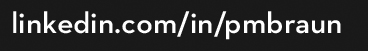 linkedin.com/in/pmbraun